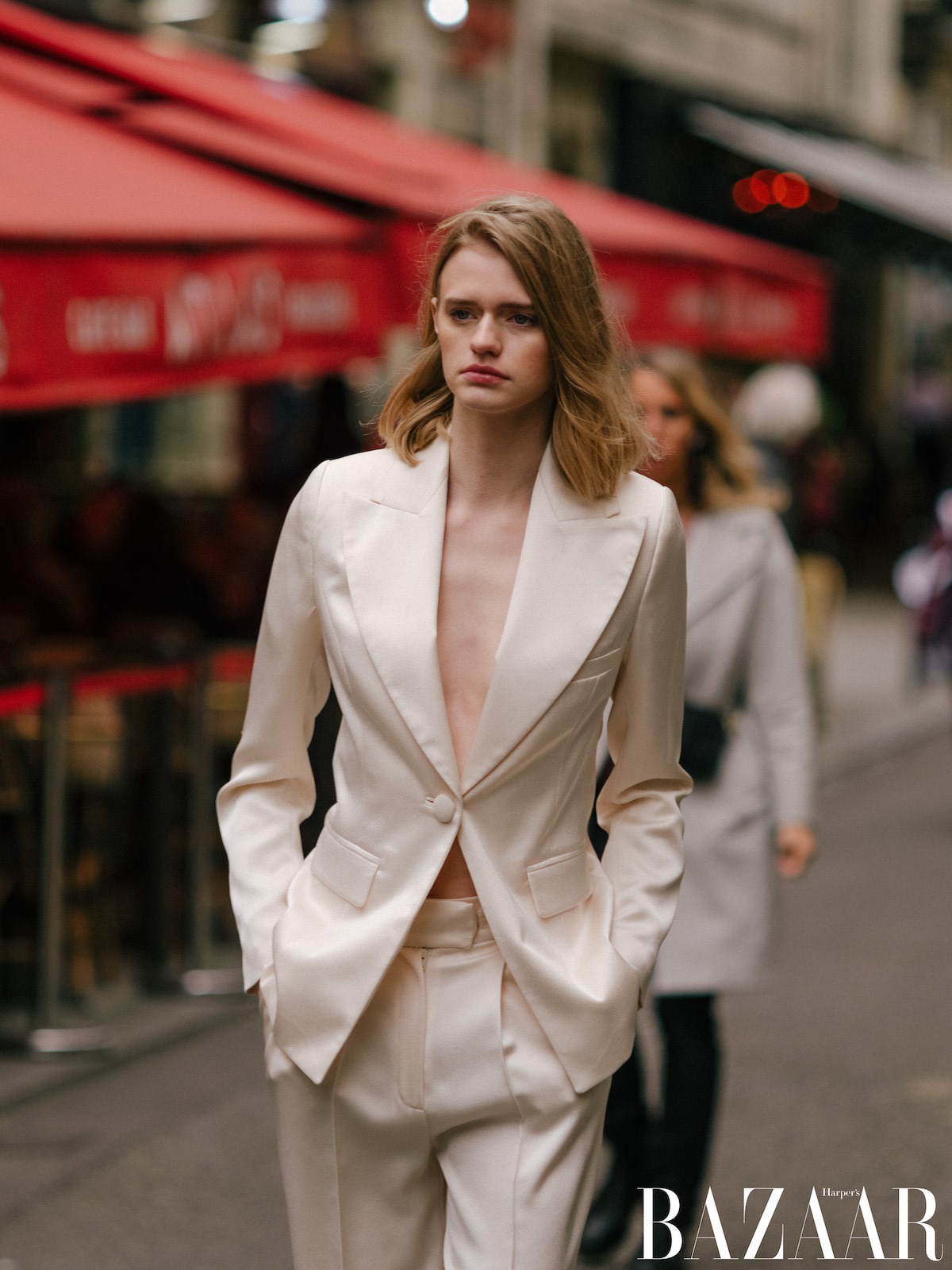 Harper’s Bazaar Editorial in Paris, Make-up von Birte Krause